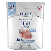 Produktbild von Baltic Nutraceutic Hypoallergenic Light M Hundefutter mit Fisch und Reis Trockenfutter 1kg