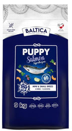 Baltic Puppy XS/S Getreidefreies Hypoallergenes Trockenfutter mit Lachs für Welpen kleiner Rassen 9kg – Bild 1 von 2