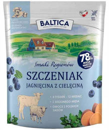 Baltic Smaki regionów Junior Trockenfutter für Hunde Lamm mit Kalb 1kg – Bild 1 von 1