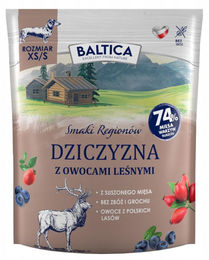 Baltic Smaki regionów Trockenfutter für kleine Hunde mit Hirsch und Waldfrüchten 1kg – Bild 1 von 1