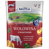 Produktbild von Baltic Smaki regionów Trockenfutter für kleine Hunde mit Rind und Gemüse 1kg