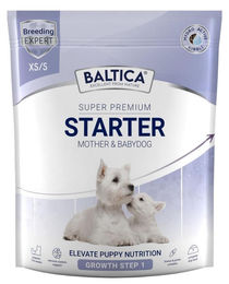 Baltic Super Premium Starter Mother & Babydog Trockenfutter für Welpen Mini bis Klein mit Kalb und Lamm 1kg – Bild 1 von 1