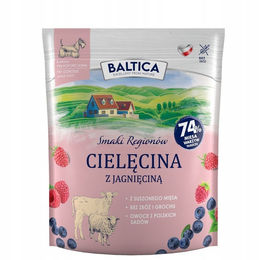 Baltic Trockenfutter Kalbfleisch mit Lamm für kleine Hunde Adult 1 kg – Bild 1 von 1