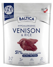 BALTICA Nutraceutic Hypoallergenes Trockenfutter für mittelgroße Hunde mit Hirsch und Reis 1kg – Bild 1 von 1