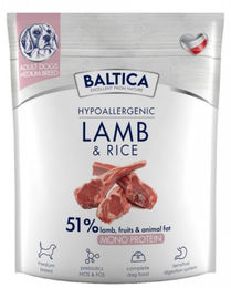 BALTICA Nutraceutic Hypoallergenic Hundetrockenfutter Lamm mit Reis glutenfrei 1kg – Bild 1 von 1