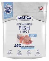 BALTICA Nutraceutic Hypoallergenic Light Fisch mit Reis Trockenfutter für kleine erwachsene Hunde 1kg – Bild 1 von 1