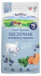 Baltica Smaki regionów Junior Trockenfutter für Welpen Lamm mit Kalb getreidefrei und hypoallergen 3kg – Bild 1 von 1