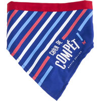 Produktbild von Bandana Halstuch für Hunde von Martin Sellier Blau Bunt Stoff Größe S