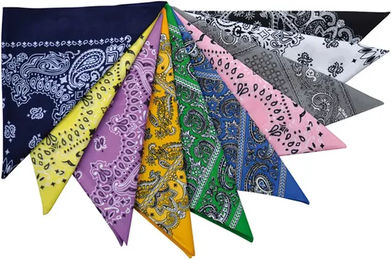 Produktbild von Bandana Pool's Fiori für Damen bunt lila