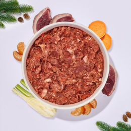 BARF Komfort Plus Edle Ente haustierkost.de Monoprotein Getreidefrei Glutenfrei 500 g – Bild 1 von 2