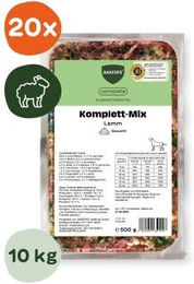 BARFER'S BARF Komplett-Mix Lamm für erwachsene Hunde 20x500 g – Bild 1 von 2