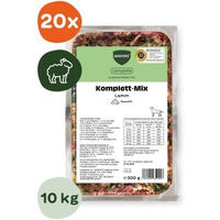 Produktbild von BARFER'S BARF Komplett-Mix Lamm für erwachsene Hunde 20x500 g