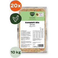 Produktbild von BARFER'S Komplett-Mix Geflügel für Hunde Adult 20x500 g