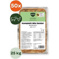 Produktbild von BARFER'S Komplett-Mix Senior Hund Rind & Huhn getreidefrei und glutenfrei 50x500 g