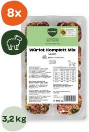 BARFER'S Würfel Komplett-Mix Lamm für Hunde – Bild 1 von 1
