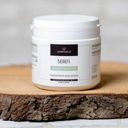 Barfgold Bierhefe Pulver zur Unterstützung von Haut und Fell 350 g Dose – Bild 1 von 1