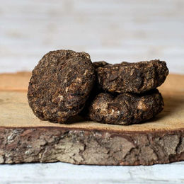 Produktbild von Barfgold Blättermagenfrikadelle Schwein Kausnack Sensitive 3er Pack 300g