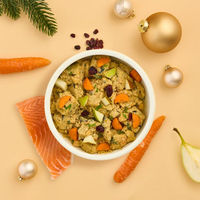 Produktbild von Barfgold Festtags-Lachs-Menü gewolft 1000 g Beutel