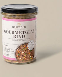 Barfgold Gourmetglas Rind ohne Konservierungsstoffe 6 x 400 g – Bild 1 von 1