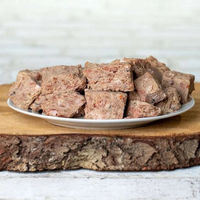 Produktbild von Barfgold Katzen Komplett-Menü Huhn mit Lachs gewolft Sensitive 500 g Beutel