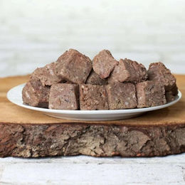 Produktbild von Barfgold Komplett-Menü Geflügel mit Makrele für Katzen gewolft 500 g Beutel - 500 g
