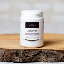 Produktbild von Barfgold Leberkomplex Pulver mit Leber zur Unterstützung der Verdauung 100 g - 100 g