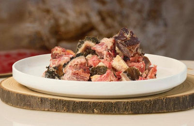 Produktbild von Barfgold Rind mit Knochenmus und hohem Fleischanteil 1000g