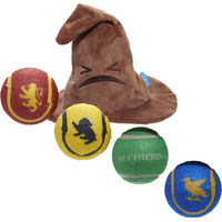 Produktbild von Bark Harry Potter Sorting Hat Kuscheltier mit Ball für Hunde