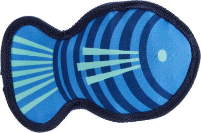 Bark Hundespielzeug Hering Quietschspielzeug aus Polyester Blau 26 x 16,4 x 6,4 cm – Bild 1 von 1