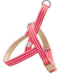 Barkalot Hundegeschirr aus recyceltem Polyester in Rot/Rosa Größe L – Bild 1 von 3