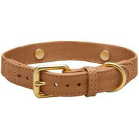 Produktbild von Barkalot Hundehalsband aus Kunstleder beige XL