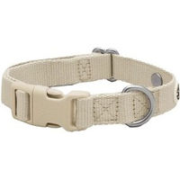 Produktbild von Barkalot Hundehalsband aus recyceltem Polyester beige Größe S für Welpen