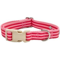 Produktbild von Barkalot Hundehalsband aus recyceltem Polyester Rot Rosa Größe M