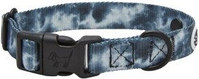 Barkalot Hundehalsband aus recyceltem Polyester Schwarz Bunt Größe L – Bild 1 von 3