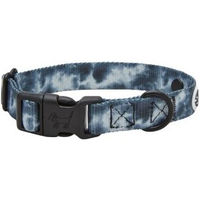 Produktbild von Barkalot Hundehalsband aus recyceltem Polyester Schwarz Bunt Größe L
