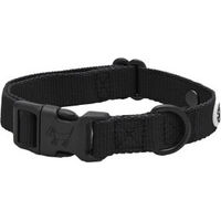 Produktbild von Barkalot Hundehalsband aus recyceltem Polyester Schwarz Größe S für Welpen