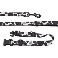 Produktbild von Barkalot Hundehalsband-Auslaufset aus Polyester in Weiß/Schwarz Größe L