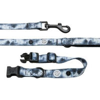 Produktbild von Barkalot Hundehalsband-Auslaufset mit Führleine aus Polyester in Grau und Bunt Größe S