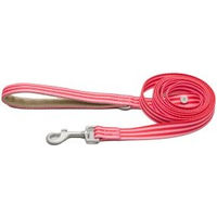 Produktbild von Barkalot Hundeleine aus recyceltem Polyester in Rot/Rosa