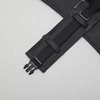 Produktbild von Barkalot Hunderegenmantel aus Upcycled-Stoff wasserdicht Schwarz Größe L