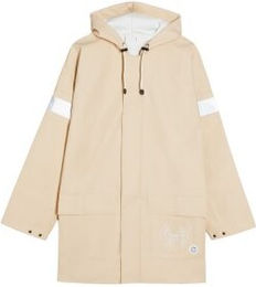 Produktbild von Barkalot Regenmantel aus Upcycled-Stoff Beige Größe L waterproof