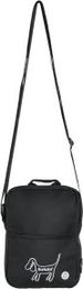 Barkalot Wandertasche aus Upcycling-Stoff schwarz wasserdicht mit Beutelspender – Bild 1 von 2