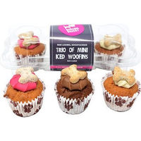 Produktbild von Barking Bakery Mini Iced Woofins Belohnungssnack für Hunde