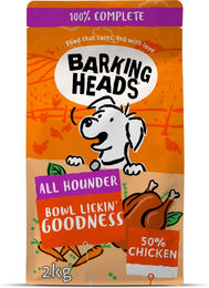 Barking Heads All Hounder Bowl Lickin' Chicken Hundefutter Adult Huhn 2 kg – Bild 1 von 1