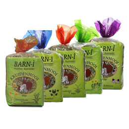 Barn-i Kräuterheu mit Karotten und Echinacea für Kaninchen und Hamster 500 g – Bild 1 von 3
