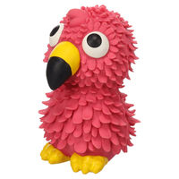 Produktbild von Barney Flamingo Quietschspielzeug für Hunde aus Latex in Rosa, 8 x 8,5 x 12 cm