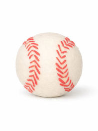 BASEBALL BUDDY Hundespielzeug aus Schafwolle weiß und schwimmfähig – Bild 1 von 1