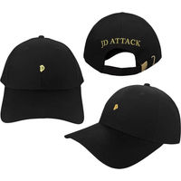 Produktbild von Baseball Kappe JD Attack Alex Unisex Schwarz