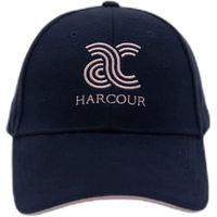 Produktbild von Baseballcap Harcour Carrousel Unisex aus Baumwolle Blau Marine Größe 56