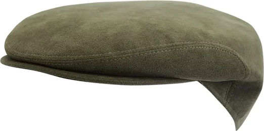Produktbild von Baskenmütze HORKA aus Alcantara in Grün Unisex Größe 55